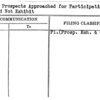 1939 Prospects Approached for Participation Who Would Not Exhibit