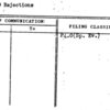 1939 Rejections