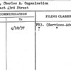 Nixon, Charles A. Organization