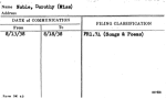 Noble, Dorothy (Miss)