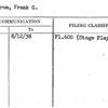 Nordstrom, Frank G.