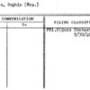 Norris, Sophie (Mrs.)