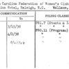 North Carolina Federation of Women's Clubs