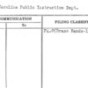 North Carolina Public Instruction Dept.