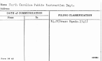 North Carolina Public Instruction Dept.