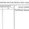 North Carolina New York World's Fair Committee