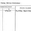 North Conway Editor-Publisher