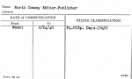 North Conway Editor-Publisher