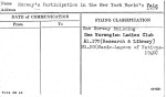 Norway's Participation in the New York World's Fair 1939