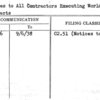 Notices to All Contractors Executing World's Fair Contracts