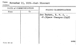 Novermber 15, 1939--Cash Discount