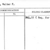 Noyes, Walter F.