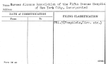 Nurses Alumnea Association of the Fifth Avenue Hospital of New York City, Incorporated