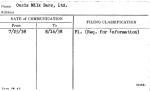 Oasis Milk Bars, Ltd.