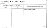 Oates, W.B. (Mrs. Mamie)