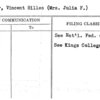 Ober, Vincent Hilles (Mrs. Julia F.)