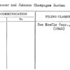 Oberhammer and Johnson Champagne Garden