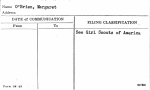 O'Brien, Margaret