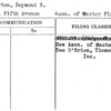O'Brien, Raymond V.