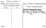 O'Brien, Raymond V.