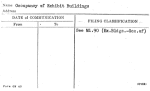 Occupancy of Exhibit Buildings