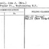 O'Connell, John J. (Mrs.)