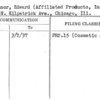 O'Connor, Edward (Affiliated Products, Inc.)