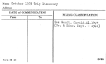October 1939 Trip Itenerary
