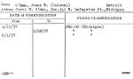 O'Dea, James W. (Colonel)