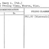 Odell, Emery A. (Pub.)