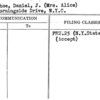 O'Donahoe, Daniel, J. (Mrs. Alice)