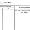 O'Donell, James (Mrs.)