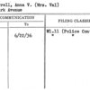 O'Farrell, Anna V. (Mrs. Val)