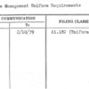 Office Management Uniform Requirements