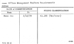 Office Management Uniform Requirements