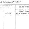 Official Photographers' Contract