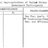 Official Representatives of United States and Foreign Government Participants