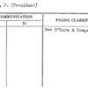 O'Gara, J. (President)