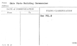 Ohio State Building Ceremonies
