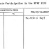 Ohio State Participation in the NYWF 1939