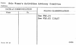 Ohio Women's Activities Advisory Committee