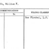 O'Keefe, William F.