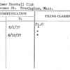Old Timer Baseball Club