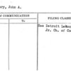 O'Leary, John A.