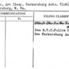 Oliver, Art (Secy. Parkersburg Auto. Club)