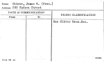 Oliver, James H. (Pres.)