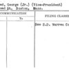 Olmsted, George (Jr.) (Vice-President)