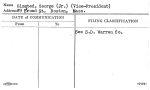 Olmsted, George (Jr.) (Vice-President)