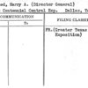 Olmsted, Harry A. (Director General)