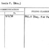 Olson, Louis F. (Mrs.)